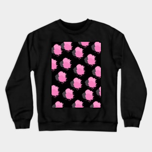 Three Colors Pattern Crewneck Sweatshirt